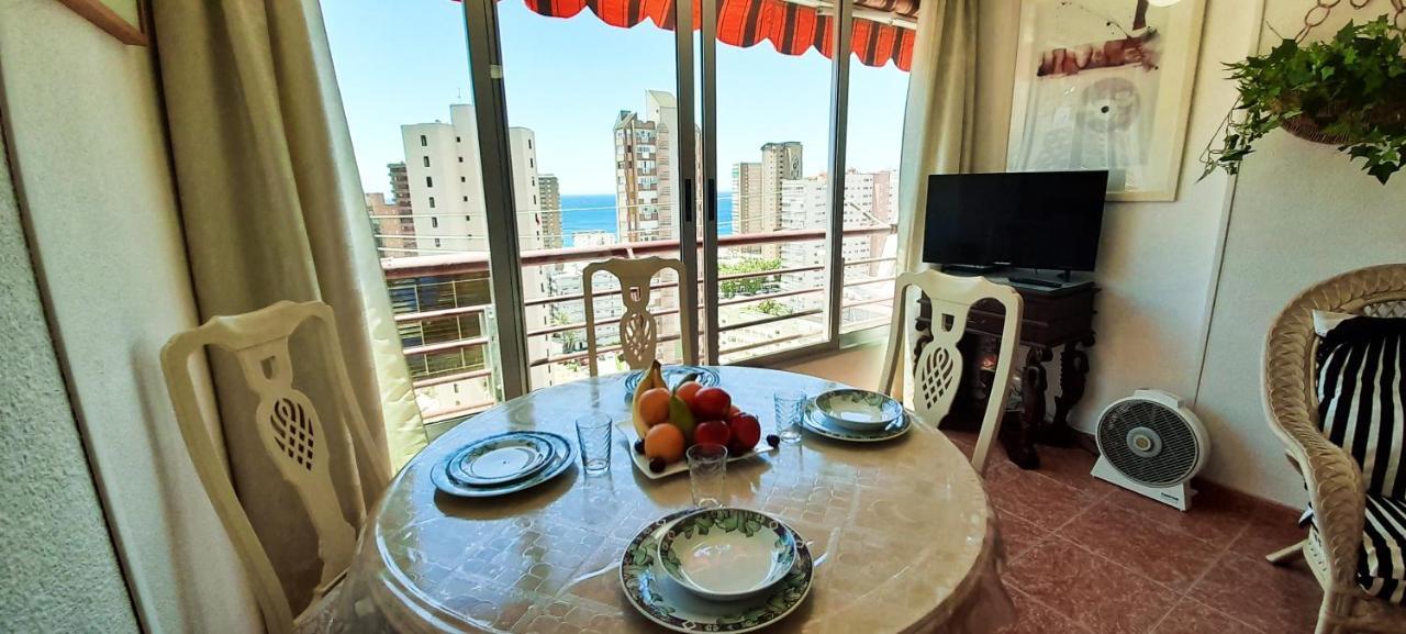 Apartment Sea View II In Rincon De Loix -Free Parking, Wi-Fi, Pool, New Air Conditioning Benidorm Exteriör bild