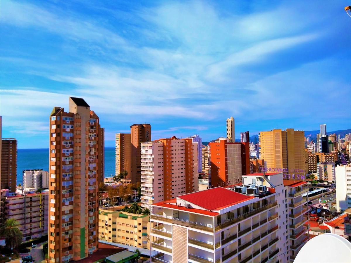 Apartment Sea View II In Rincon De Loix -Free Parking, Wi-Fi, Pool, New Air Conditioning Benidorm Exteriör bild